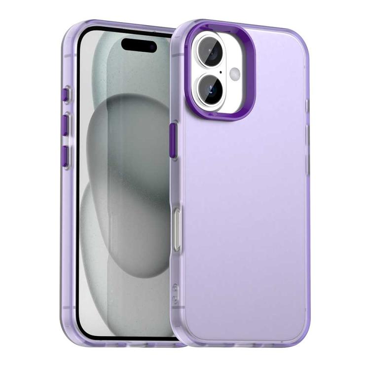 Candy PC Hybrid TPU Shockproof Phone Case, For iPhone 17 Air, For iPhone 16 Pro Max, For iPhone 16 Pro