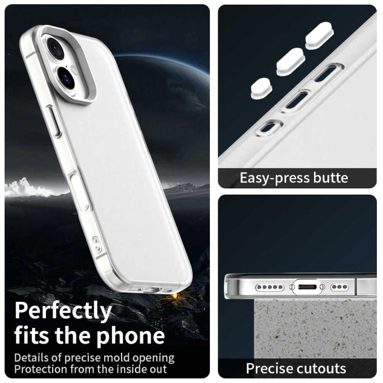 Candy PC Hybrid TPU Shockproof Phone Case, For iPhone 17 Pro Max, For iPhone 17 Pro, For iPhone 17