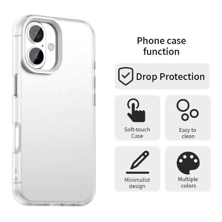 Candy PC Hybrid TPU Shockproof Phone Case, For iPhone 17 Pro Max, For iPhone 17 Pro, For iPhone 17