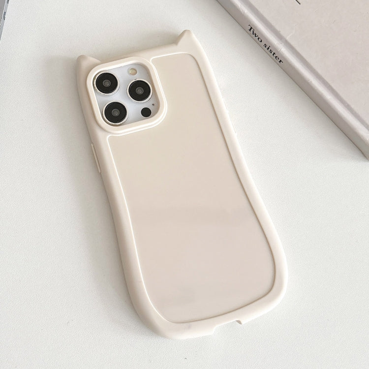 Frosted Solid Color Cat Head TPU Phone Case, For iPhone 12 Pro Max, For iPhone 12 Pro, For iPhone 11 Pro Max, For iPhone 11, For iPhone 11 Pro
