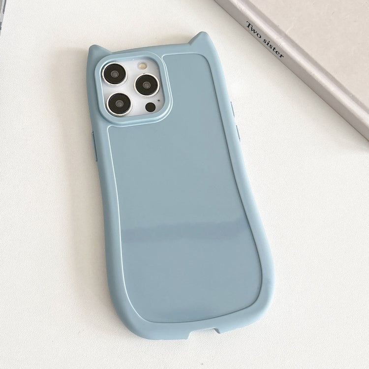 Frosted Solid Color Cat Head TPU Phone Case, For iPhone 12 Pro Max, For iPhone 12 Pro, For iPhone 11 Pro Max, For iPhone 11, For iPhone 11 Pro