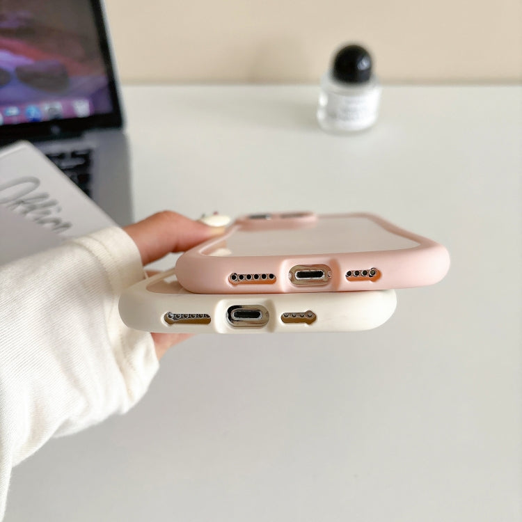 Frosted Solid Color Cat Head TPU Phone Case, For iPhone 14 Pro, For iPhone 14 Pro Max, For iPhone 13 Pro Max, For iPhone 13 Pro, For iPhone 13, For iPhone 12