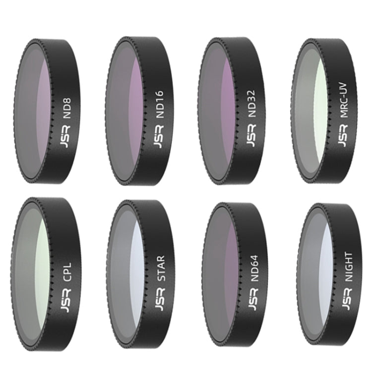 For DJI Neo JSR KB Series Drone Lens Filter, MCUV, CPL, ND8, ND16, ND32, ND64, ND8PL, ND16PL, ND32PL, ND64PL, NIGHT, STAR, Black Mist 1/4, Streak Drawing Blue, 3 in 1 CPL ND8/16, 4 in 1 CPL ND8 Brushed Black Mist, 4 in 1 ND8-64, 6 in 1 ND8-64 CPL STAR�...