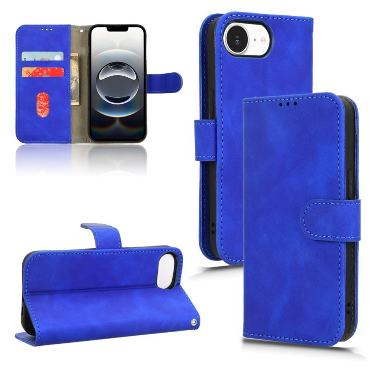 Skin Feel Magnetic Flip Leather Phone Case, For iPhone 17e / 16e, For iPhone 17 Pro Max, For iPhone 17 Pro, For iPhone 17