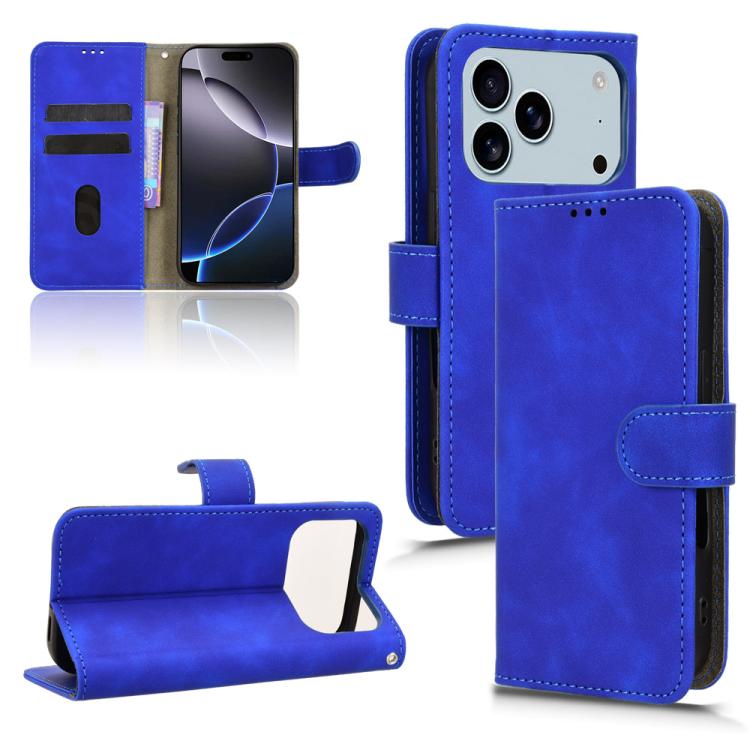 Skin Feel Magnetic Flip Leather Phone Case, For iPhone 17e / 16e, For iPhone 17 Pro Max, For iPhone 17 Pro, For iPhone 17
