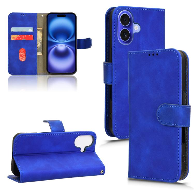 Skin Feel Magnetic Flip Leather Phone Case, For iPhone 17e / 16e, For iPhone 17 Pro Max, For iPhone 17 Pro, For iPhone 17
