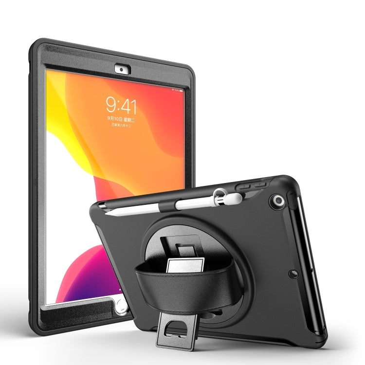 Coque de protection PC+TPU rotative à 360 degrés avec support, dragonne et emplacement pour stylo, pour Samsung Galaxy Tab A 8.4 (2020) T307, Samsung Galaxy Tab S6 Lite, iPad Pro 12,9 pouces (2020) et iPad 10.2