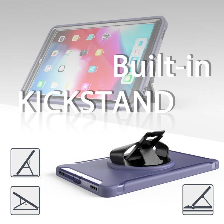 360 Degree Rotation PC+TPU Protective Cover with Holder & Hand Strap, For Samsung Galaxy Tab A 10.1 (2019) T510 / T515