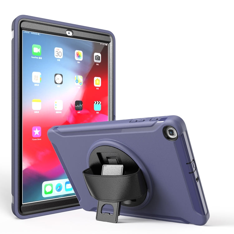 Coque de protection PC+TPU rotative à 360 degrés avec support et dragonne, pour Samsung Galaxy Tab A 10.1 (2019) T510/T515
