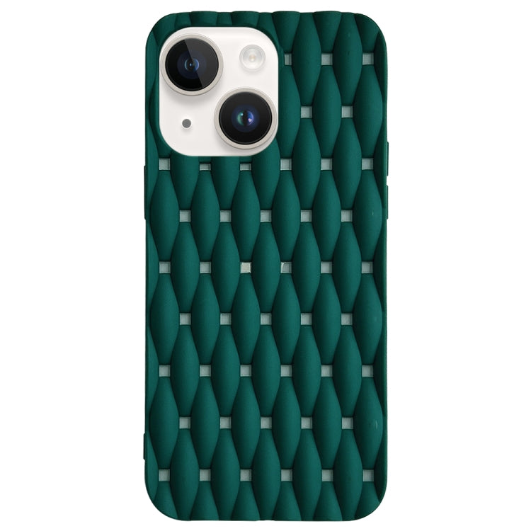 Weave Cooling Solid Color TPU Phone Case, For iPhone 15 Pro Max, For iPhone 15 Pro, For iPhone 15 Plus, For iPhone 15