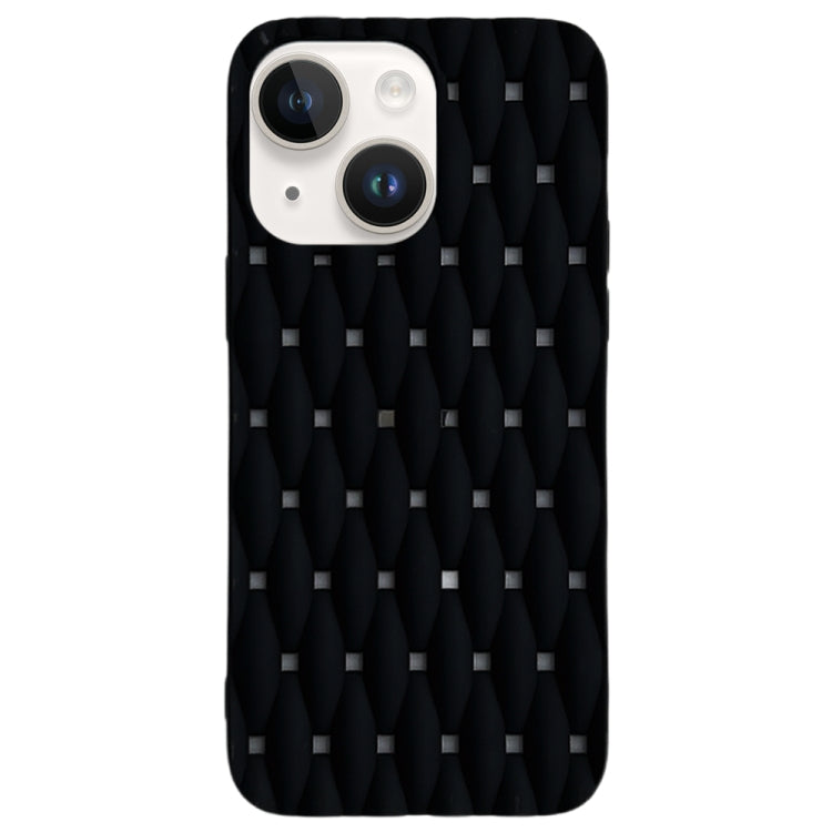 Weave Cooling Solid Color TPU Phone Case, For iPhone 14 Plus, For iPhone 14, For iPhone 14 Pro, For iPhone 14 Pro Max