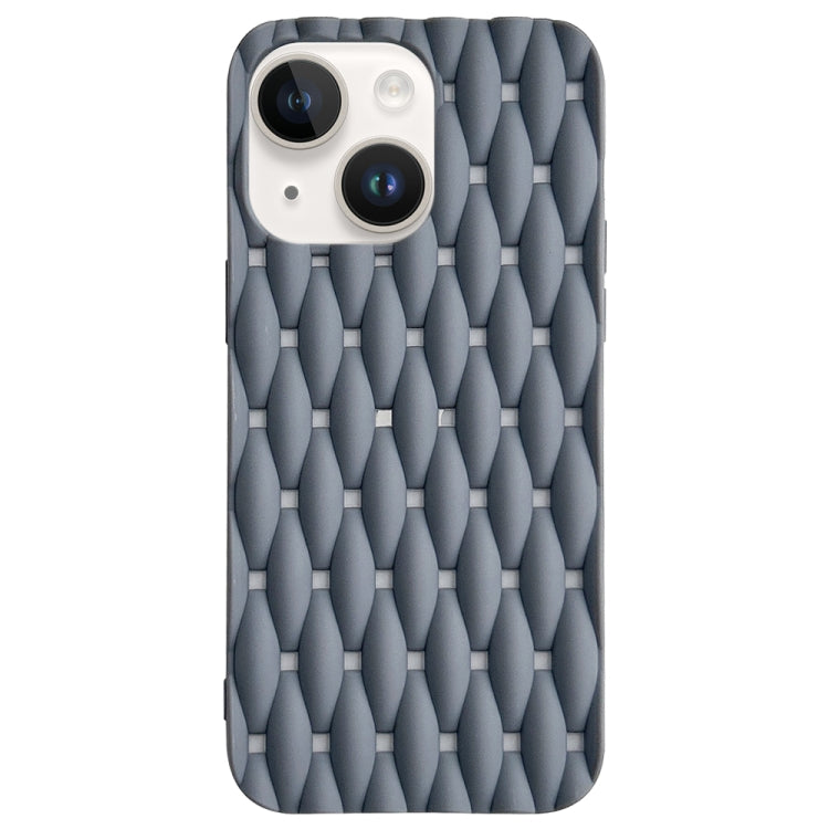 Weave Cooling Solid Color TPU Phone Case, For iPhone 14 Plus, For iPhone 14, For iPhone 14 Pro, For iPhone 14 Pro Max