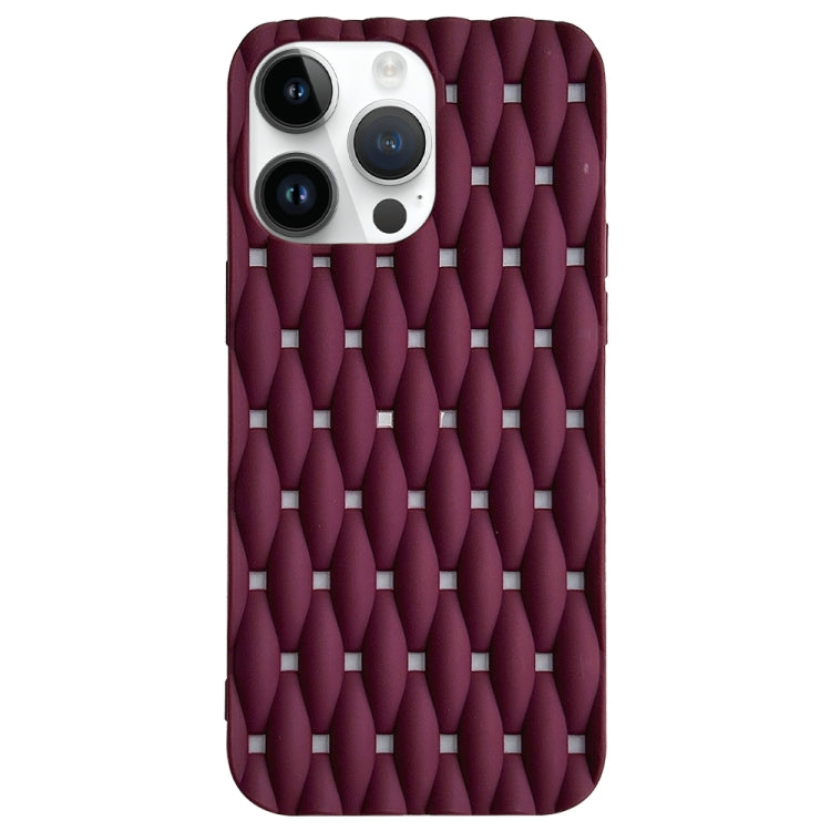 Weave Cooling Solid Color TPU Phone Case, For iPhone 7 / 8 / SE 2022, For iPhone 13 Pro Max, For iPhone 13 Pro, For iPhone 13