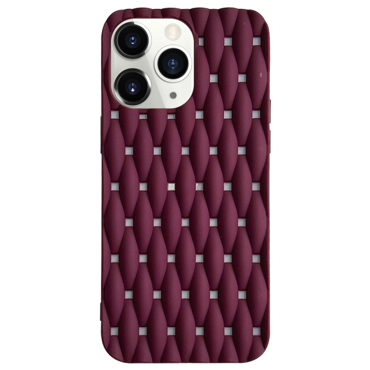 Weave Cooling Solid Color TPU Phone Case, For iPhone 12, For iPhone 12 Pro Max, For iPhone 12 Pro, For iPhone 11 Pro Max