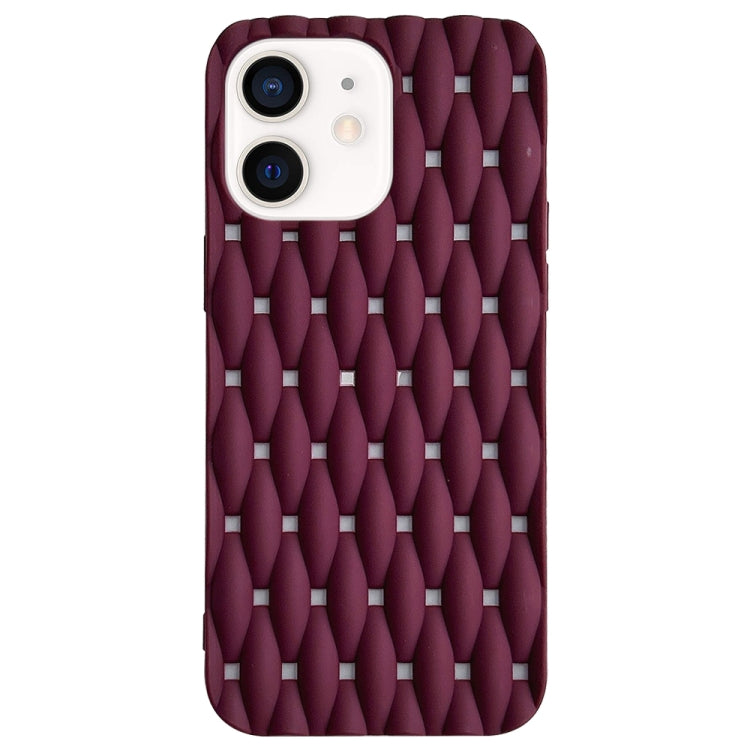 Weave Cooling Solid Color TPU Phone Case, For iPhone 11, For iPhone 11 Pro, For iPhone X / XS, For iPhone XR