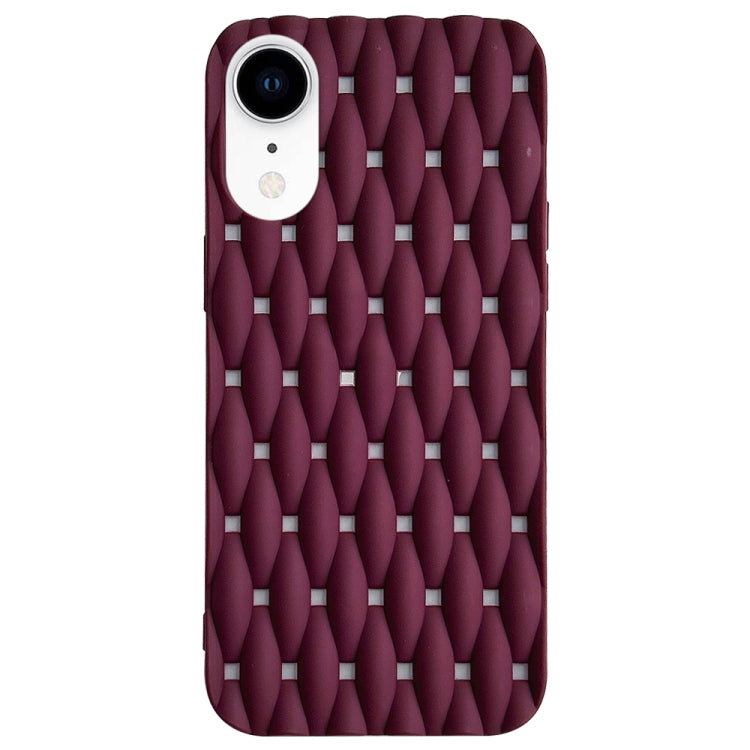 Weave Cooling Solid Color TPU Phone Case, For iPhone 11, For iPhone 11 Pro, For iPhone X / XS, For iPhone XR