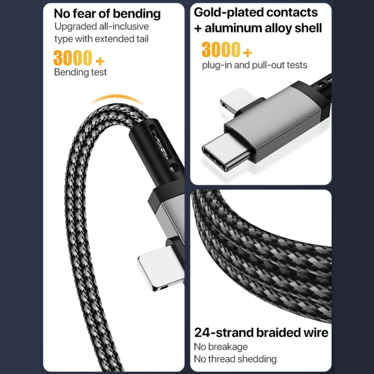 Câble adaptateur audio auxiliaire 2 en 1 8 broches USB-C/Type-C vers jack 3,5 mm pour voiture, 1 m