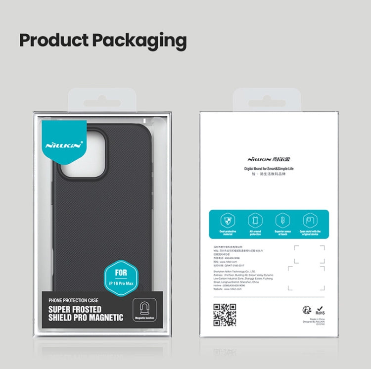 NILLKIN Frosted Shield Pro Magnetic Magsafe Phone Case