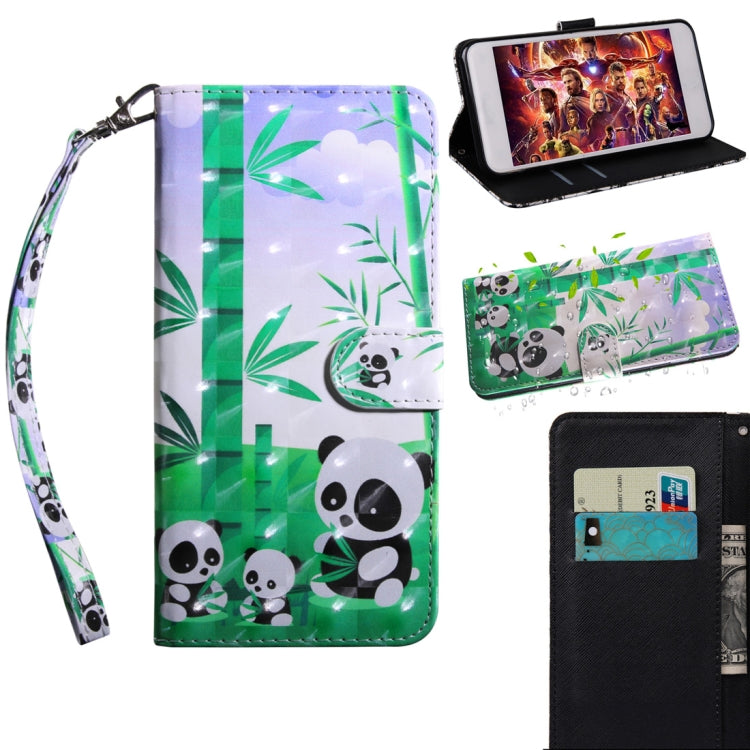 3D Painted Pattern Horizontal Flip TPU + PU Leather Case with Holder & Card Slots & Wallet & Lanyard, For Samsung Galaxy Note20, For Samsung Galaxy Note20 Ultra