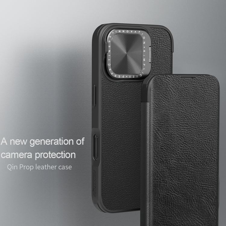 NILLKIN Qin Prop Series Flip Camera Cover Design Leather Phone Case