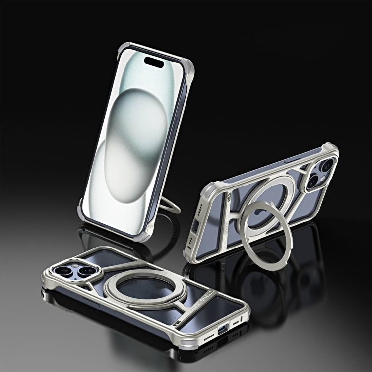 Lingkong Series MagSafe Metal Phone Case with Holder