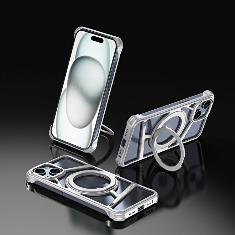 Lingkong Series MagSafe Metal Phone Case with Holder