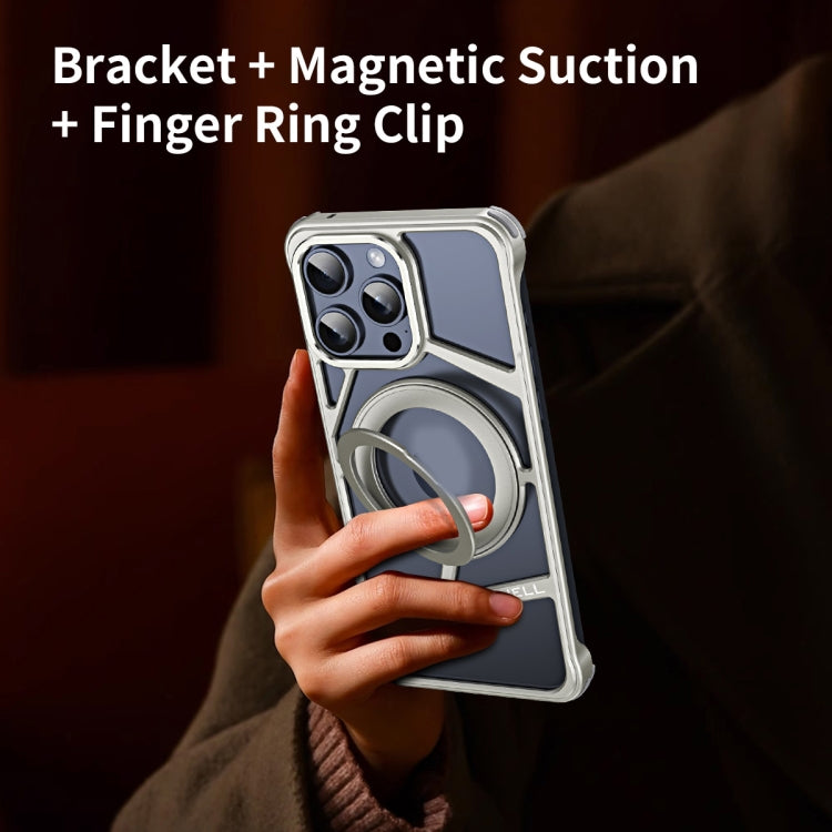 Lingkong Series MagSafe Metal Phone Case with Holder