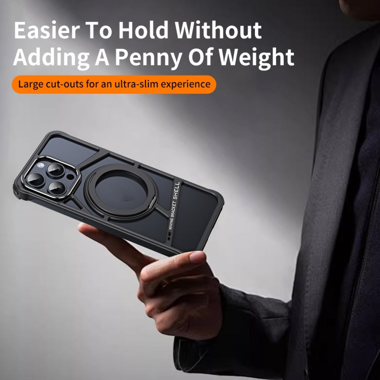 Lingkong Series MagSafe Metal Phone Case with Holder