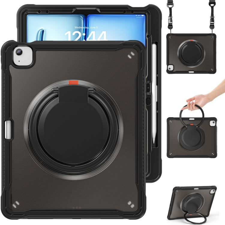 Powerful Sailor Ring Holder Heavy Duty Hybrid Tablet Case with Strap