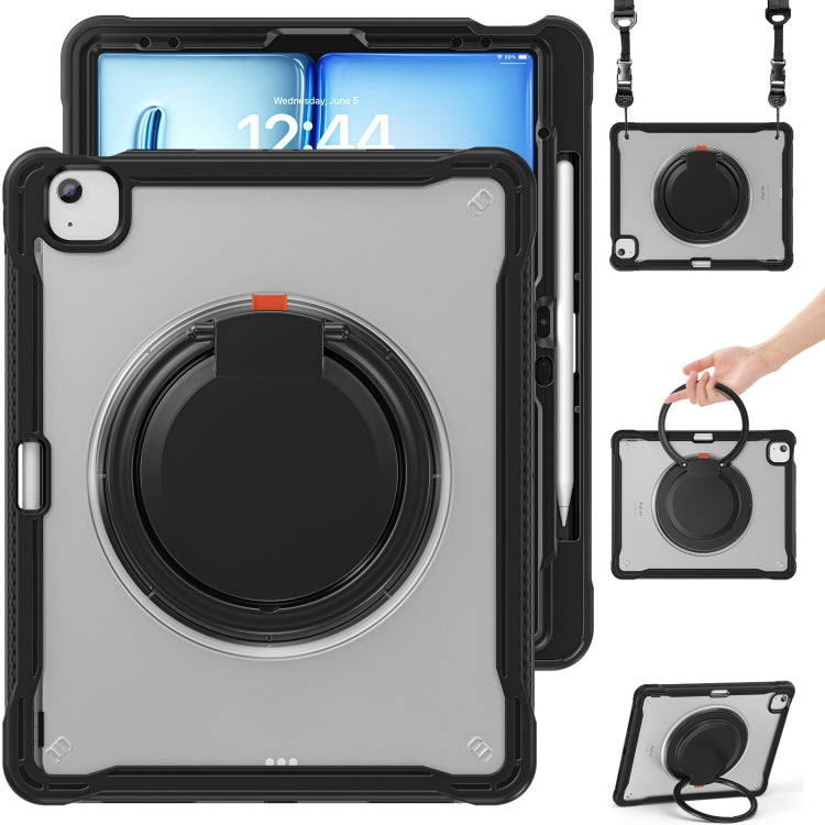 Powerful Sailor Ring Holder Heavy Duty Hybrid Tablet Case with Strap