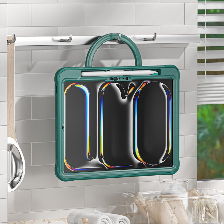 Powerful Sailor Ring Holder Heavy Duty Hybrid Tablet Case with Strap, For iPad Pro 11 2025 / 2024