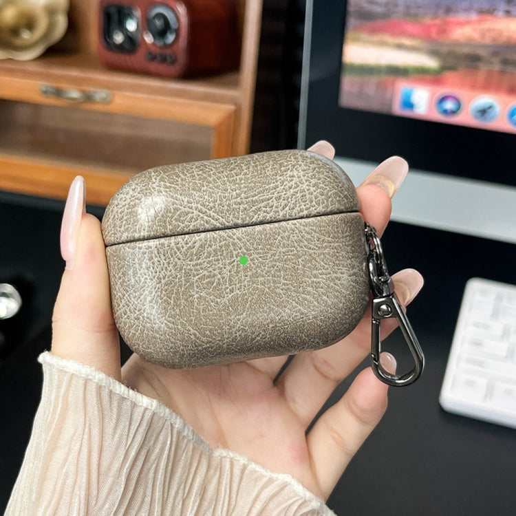 Étui de protection rétro en cuir huilé pour écouteurs Bluetooth, pour AirPods 4, AirPods Pro 2, AirPods 3 et AirPods Pro