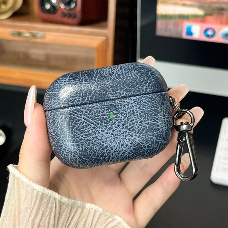 Étui de protection rétro en cuir huilé pour écouteurs Bluetooth, pour AirPods 4, AirPods Pro 2, AirPods 3 et AirPods Pro