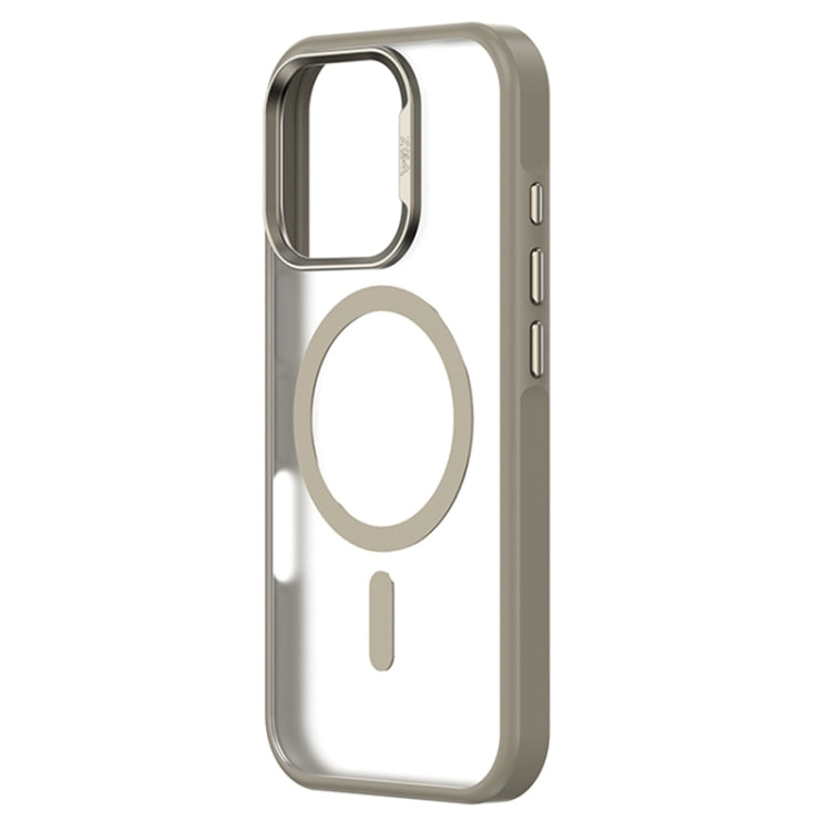 ZGA Magsafe Frosted PC Hybrid TPU Phone Case, For iPhone 16 Pro Max, For iPhone 16 Pro
