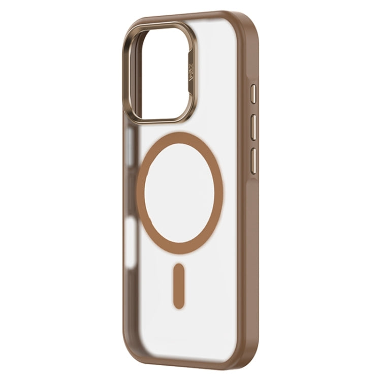 ZGA Magsafe Frosted PC Hybrid TPU Phone Case, For iPhone 16 Pro Max, For iPhone 16 Pro