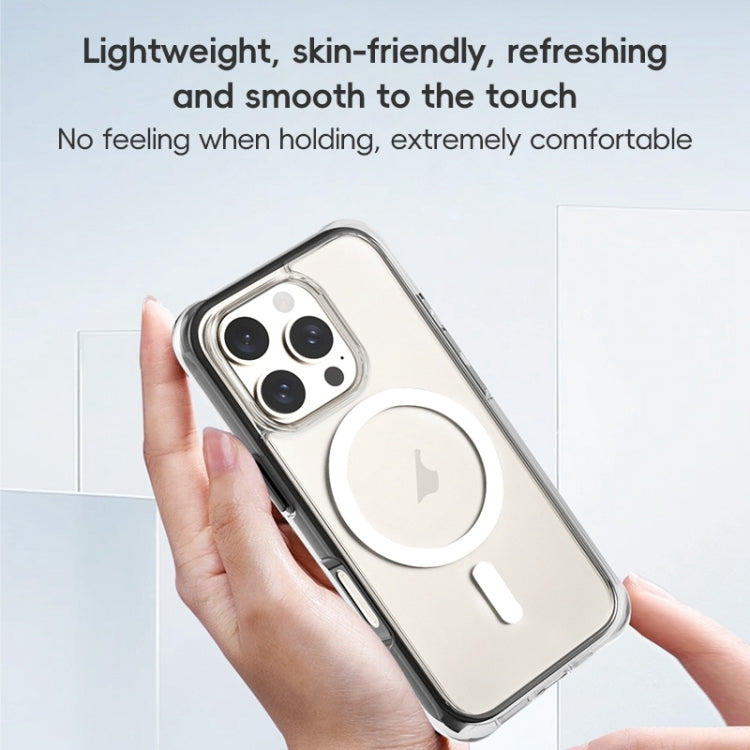 ZGA Colorful Airbag Magsafe PC Hybrid TPU Phone Case, For iPhone 16 Pro Max, For iPhone 16 Pro