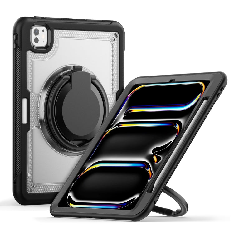 Honeycomb Hybrid Tablet Case with Handle Holder & Strap