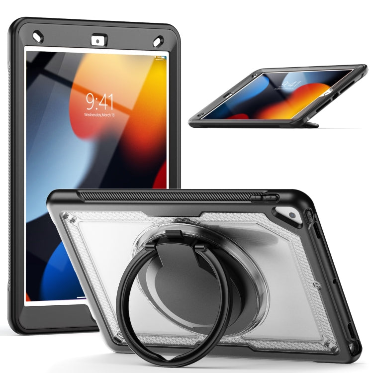 Honeycomb Hybrid Tablet Case with Handle Holder & Strap