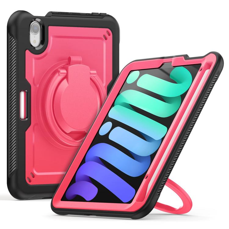 Honeycomb Hybrid Tablet Case with Handle Holder & Strap, For iPad Pro 11 2025 / 2024, For iPad 10th Gen 10.9 2022, For iPad mini 2024 / mini 6