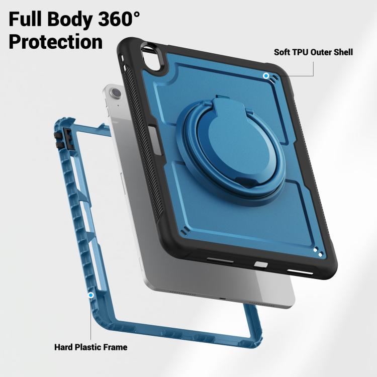 Honeycomb Hybrid Tablet Case with Handle Holder & Strap