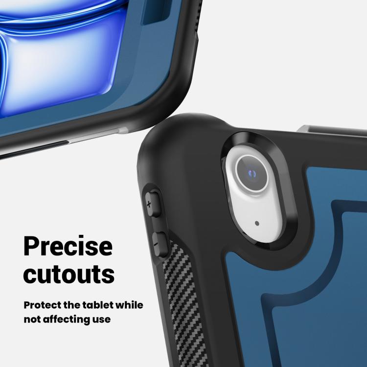 Honeycomb Hybrid Tablet Case with Handle Holder & Strap