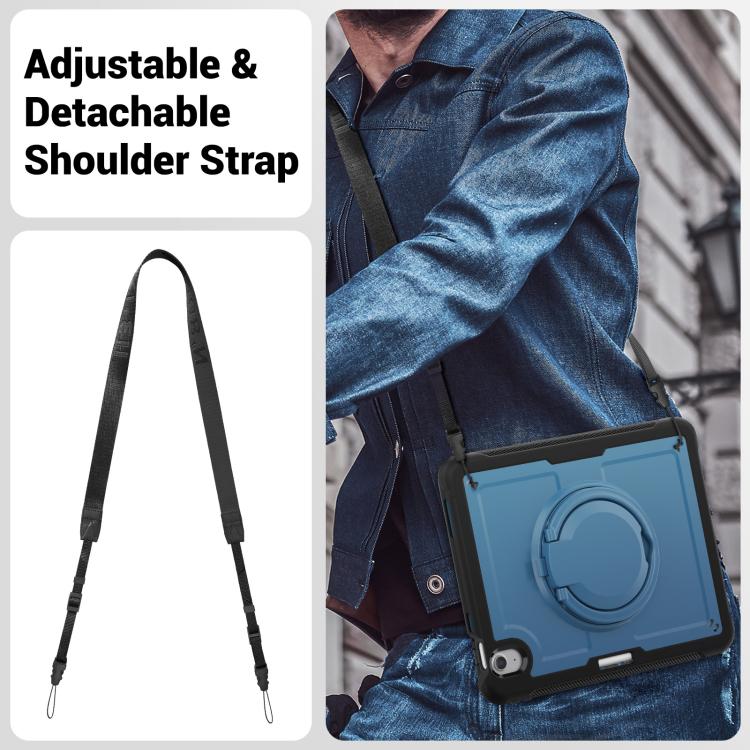 Honeycomb Hybrid Tablet Case with Handle Holder & Strap