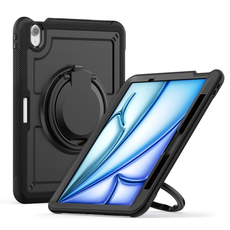Honeycomb Hybrid Tablet Case with Handle Holder & Strap, For iPad Air 13 2026 / 2025 / 2024, For iPad Air 11 2026 / 2025 / 2024, For iPad Pro 13 2025 / 2024