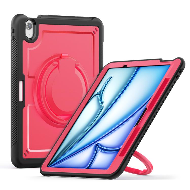 Honeycomb Hybrid Tablet Case with Handle Holder & Strap, For iPad Air 13 2026 / 2025 / 2024, For iPad Air 11 2026 / 2025 / 2024, For iPad Pro 13 2025 / 2024
