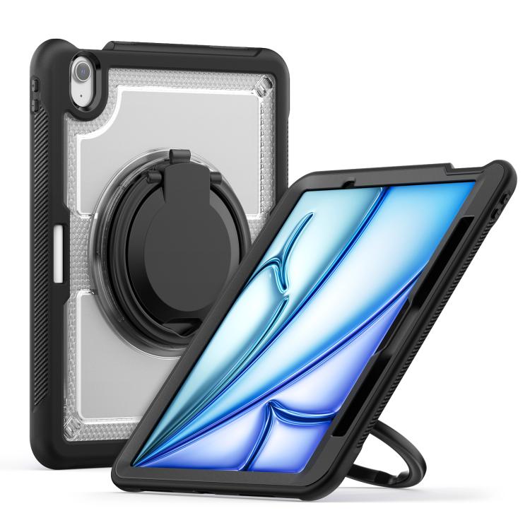 Honeycomb Hybrid Tablet Case with Handle Holder & Strap, For iPad Air 13 2026 / 2025 / 2024, For iPad Air 11 2026 / 2025 / 2024, For iPad Pro 13 2025 / 2024