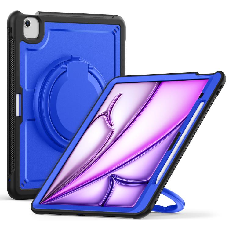 Honeycomb Hybrid Tablet Case with Handle Holder & Strap, For iPad Air 13 2026 / 2025 / 2024, For iPad Air 11 2026 / 2025 / 2024, For iPad Pro 13 2025 / 2024