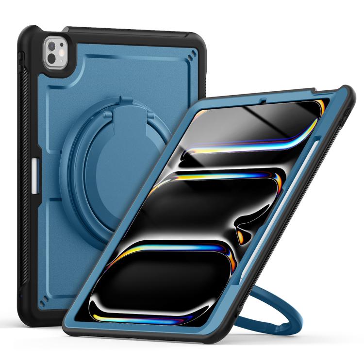 Honeycomb Hybrid Tablet Case with Handle Holder & Strap