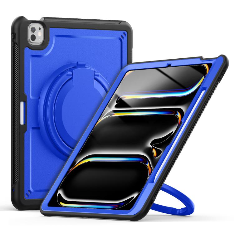 Honeycomb Hybrid Tablet Case with Handle Holder & Strap