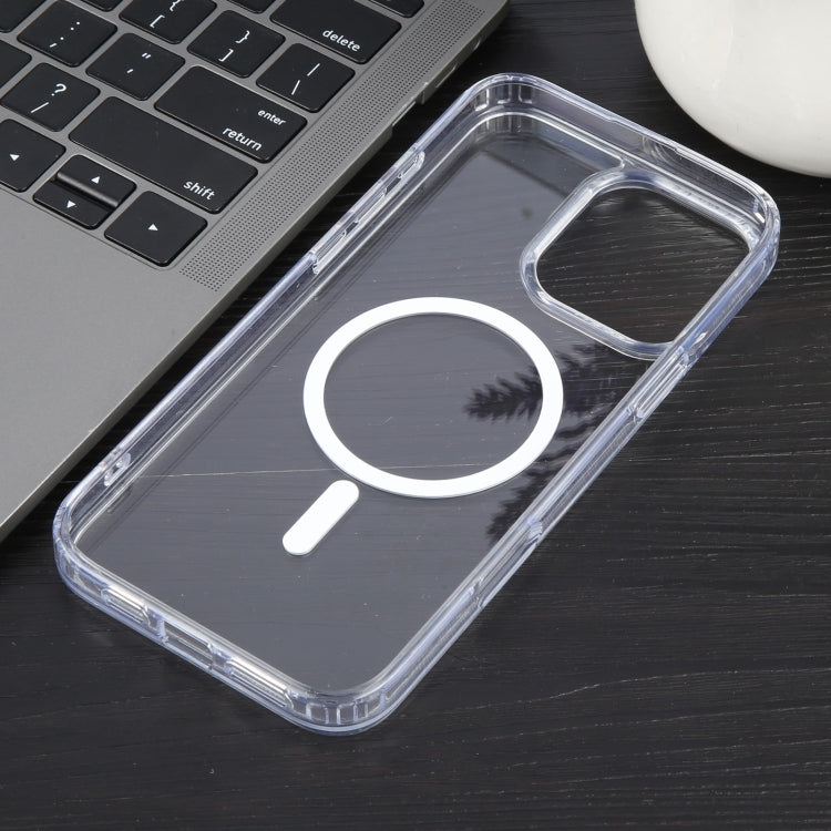 GEBEI MagSafe Magnetic Transparent Phone Case, For iPhone 16 Pro Max, For iPhone 16 Pro, For iPhone 16 Plus, For iPhone 16