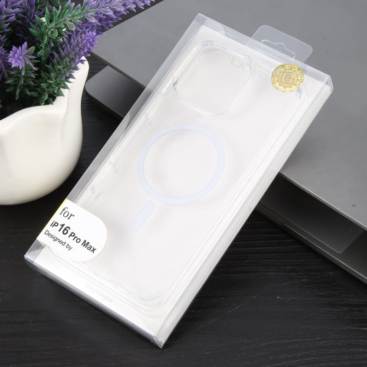 GEBEI MagSafe Magnetic Transparent Phone Case, For iPhone 16 Pro Max, For iPhone 16 Pro, For iPhone 16 Plus, For iPhone 16